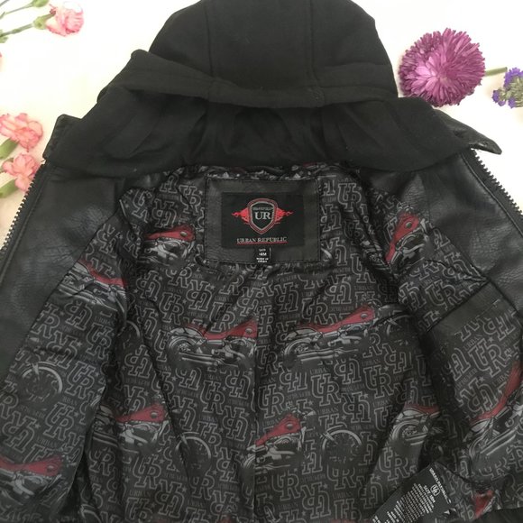toddler faux leather Jacket - Picture 5 of 5